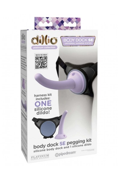 Dillio Platinum Body Dock Se Pegging Kit - 5 Inch  - Purple