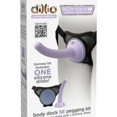 Dillio Platinum Body Dock Se Pegging Kit - 5 Inch  - Purple