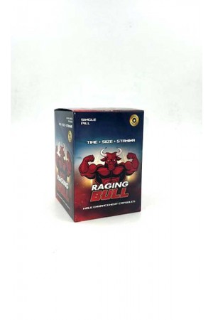 Raging Bull Male Enhancement Pills - 24 Ct Display