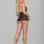 Shorty Babydoll - One Size - Plum