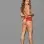 Halter Teddy - One Size - Red