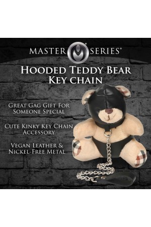 Hooded Teddy Bear Keychain