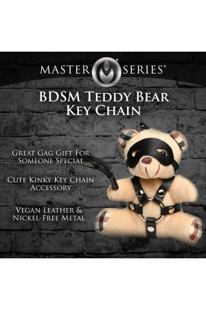 BDSM Teddy Bear Keychain