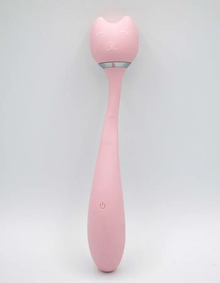 Purrs Like a Kitten Wand Vibrator - Pink
