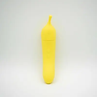 Banana Cream Air Pulse and G-Spot Vibrator - Yellow