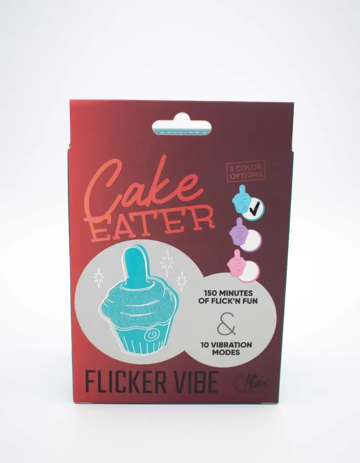 Cake Eater Clit Flicker Stimulator - Blue