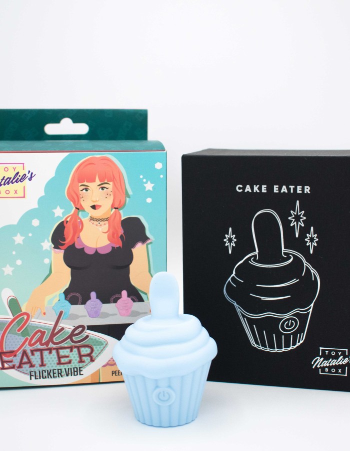 Cake Eater Clit Flicker Stimulator - Blue
