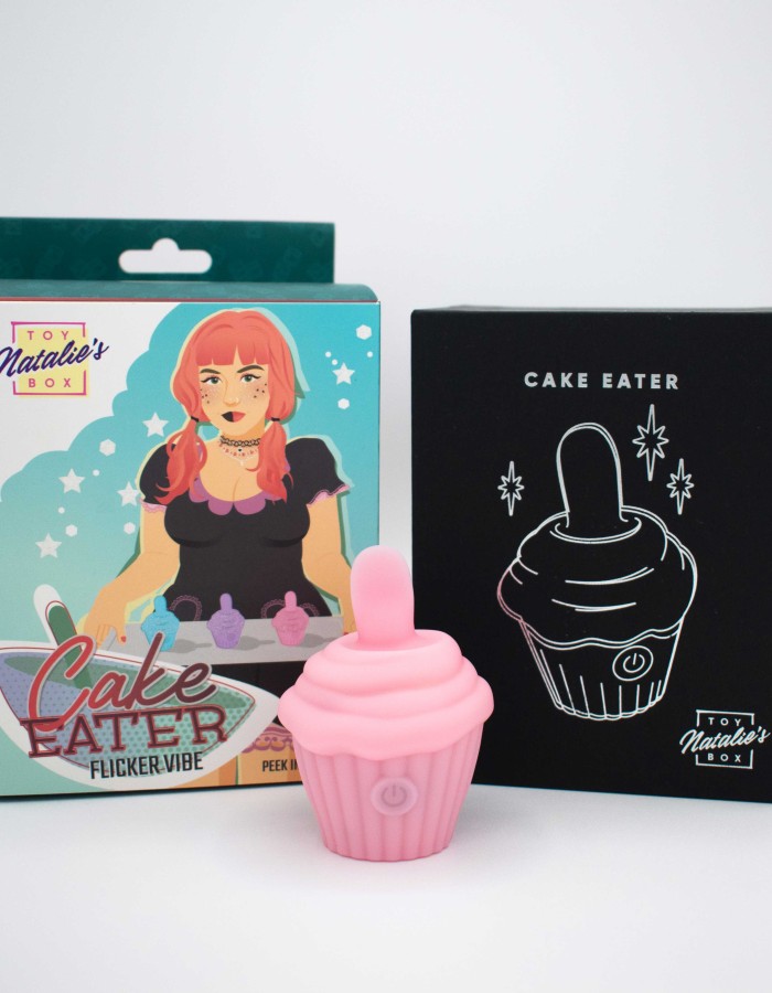 Cake Eater Clit Flicker Stimulator - Pink