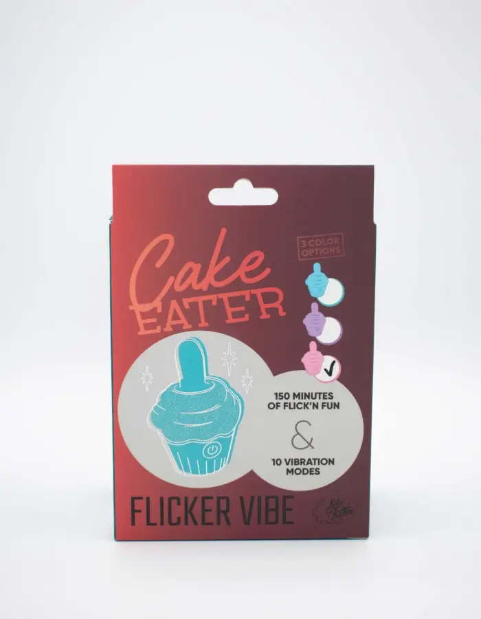 Cake Eater Clit Flicker Stimulator - Pink