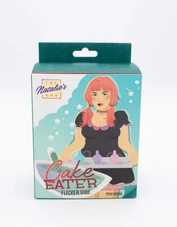 Cake Eater Clit Flicker Stimulator - Purple