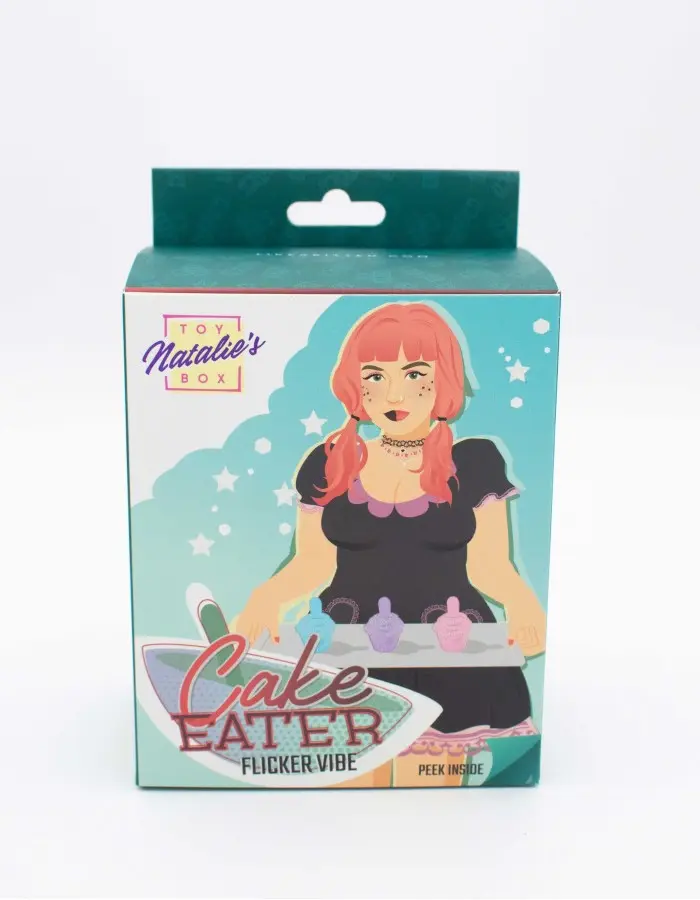 Cake Eater Clit Flicker Stimulator - Purple