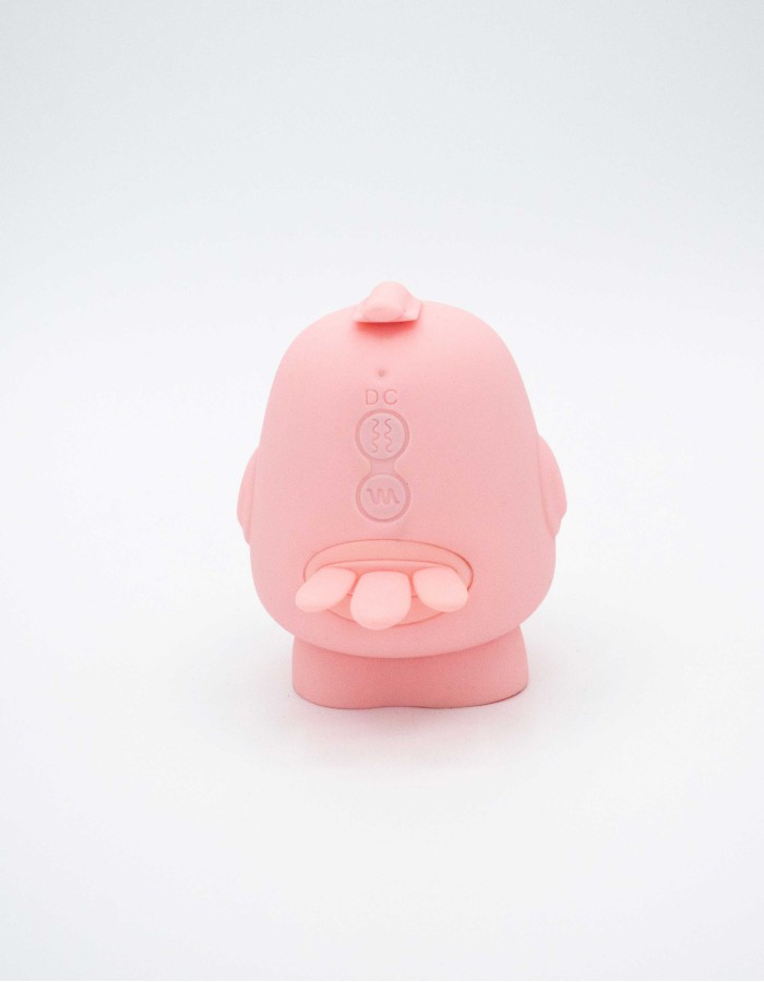 Kawaii Kiss Clit Flicker and Air Pulse Stimulator  - Pink