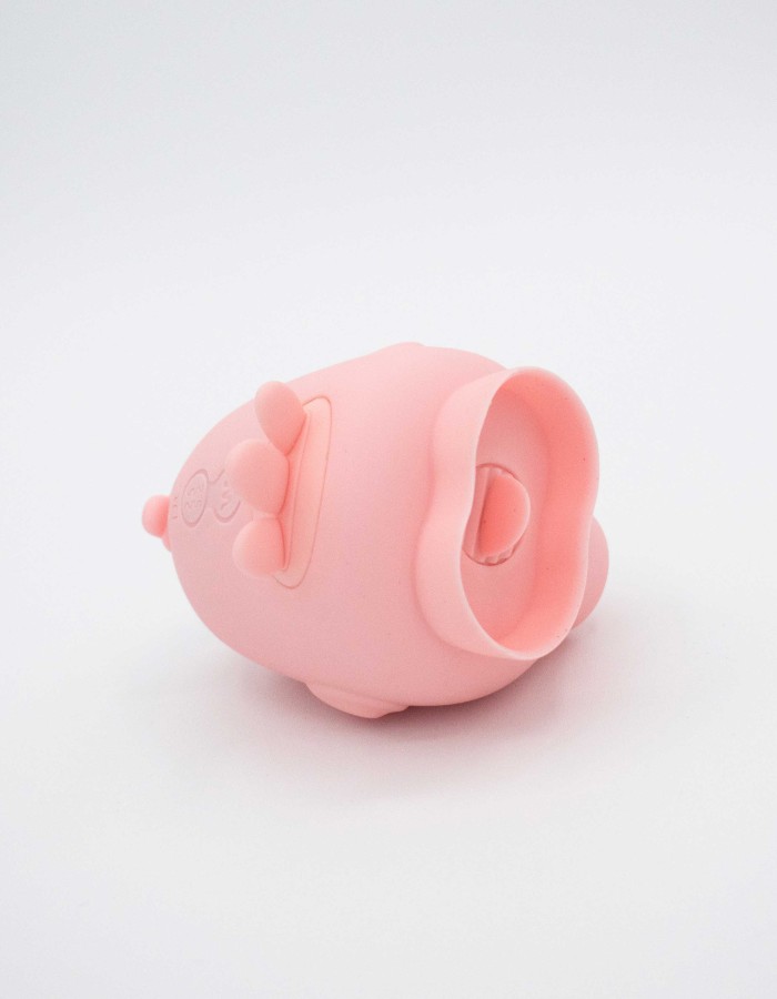 Kawaii Kiss Clit Flicker and Air Pulse Stimulator  - Pink