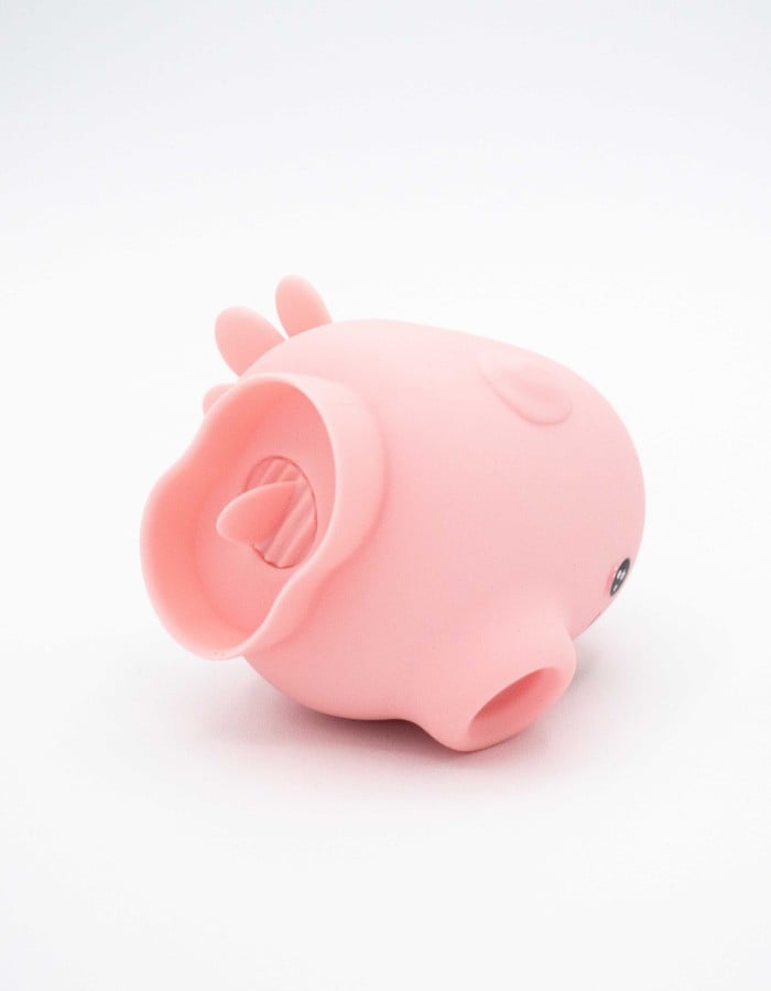 Kawaii Kiss Clit Flicker and Air Pulse Stimulator  - Pink