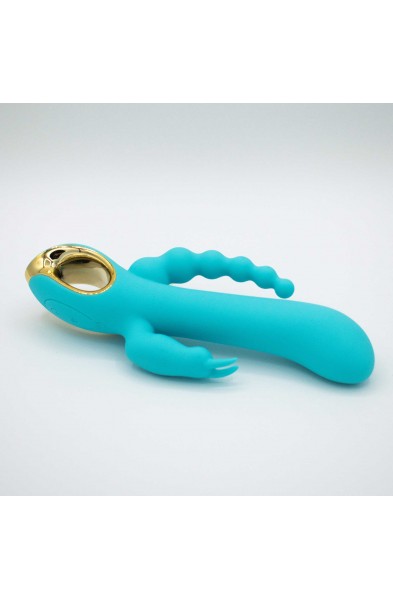 Mighty Magic Clit - G-Spot and Anal Vibrator -  Blue