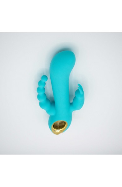 Mighty Magic Clit - G-Spot and Anal Vibrator -  Blue