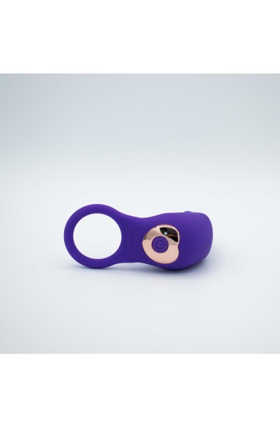 The Cock Hopper Cock Ring and Bullet Vibrator -  Purple