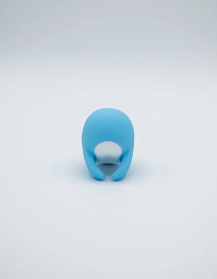 The Heavenly Humpback Finger Bullet Vibrator - Blue
