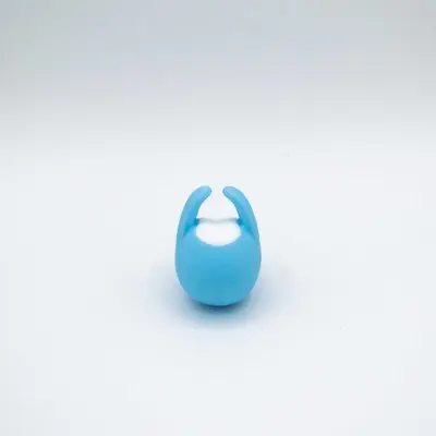The Heavenly Humpback Finger Bullet Vibrator - Blue
