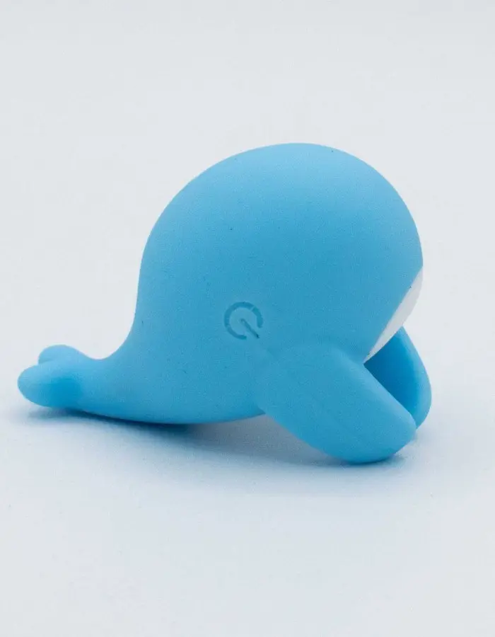 The Heavenly Humpback Finger Bullet Vibrator - Blue