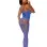 Crochet Bodystocking - One Size - Royal Blue