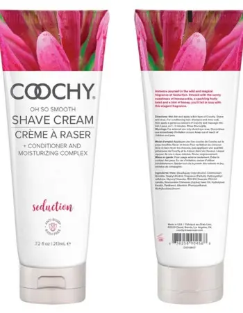 Coochy Oh So Smooth Shave Cream - Seduction - 7.2 Oz