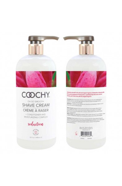 Coochy Oh So Smooth Shave Cream - Seduction - 32 Oz