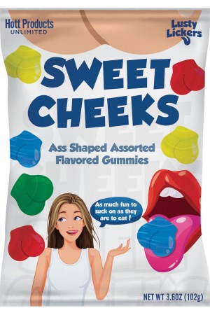 Sweet Cheeks Gummies - Ass Shaped Gummies -  Assorted Flavors