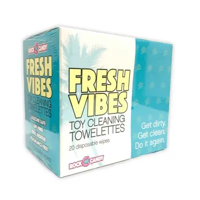 Fresh Vibes Individual Wipes - Box of 20