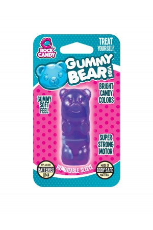 Gummy Bear Vibe Bullet - Purple