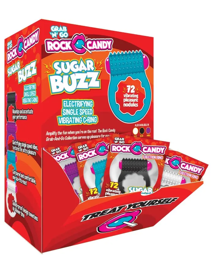 Sugar Buzz 24 Pk Display - Assorted