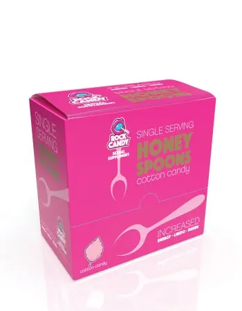 Honey Spoon - Female Sexual Supplement - Cotton  Candy 24 Ct Display
