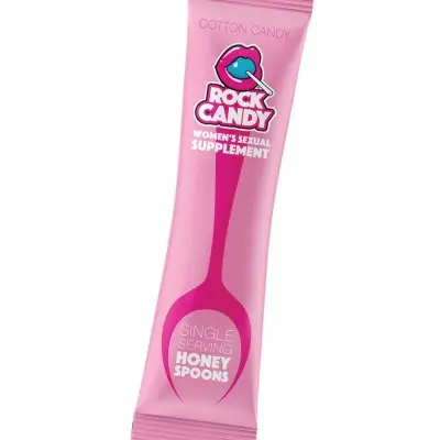 Honey Spoon - Female Sexual Supplement - Cotton  Candy 24 Ct Display