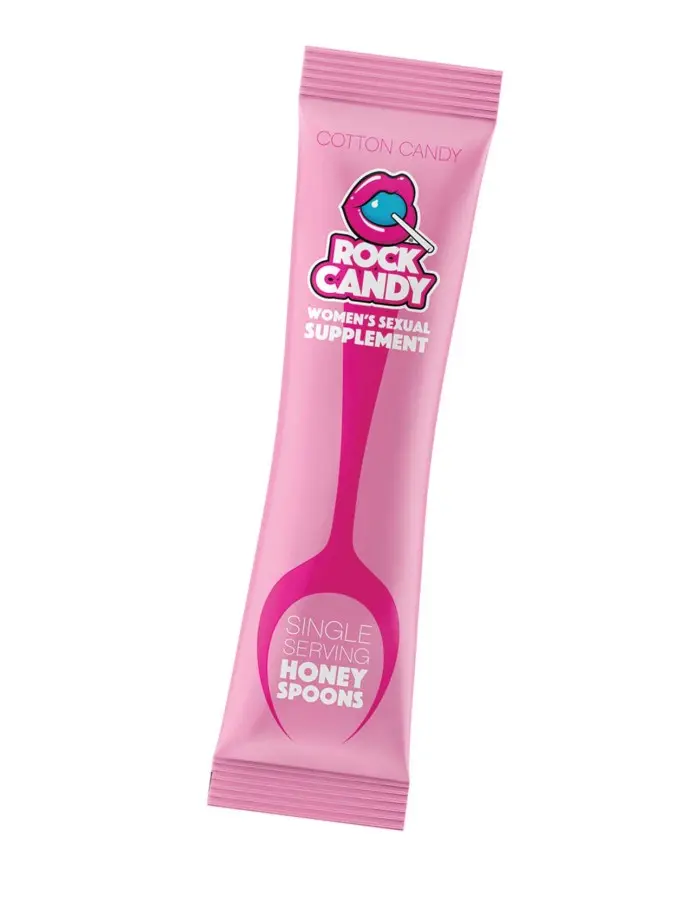 Honey Spoon - Female Sexual Supplement - Cotton  Candy 24 Ct Display