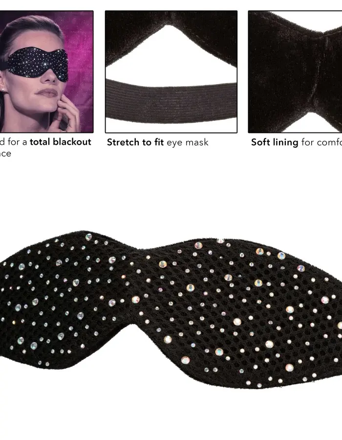 Radiance Blackout Eye Mask - Black