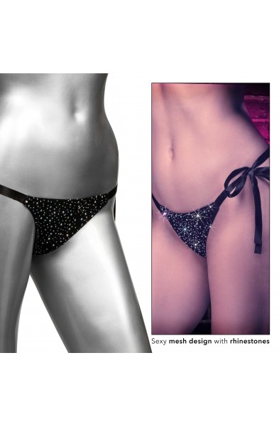 Radiance Side-Tie Panties - Black