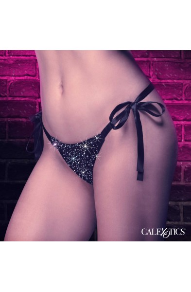 Radiance Side-Tie Panties - Black