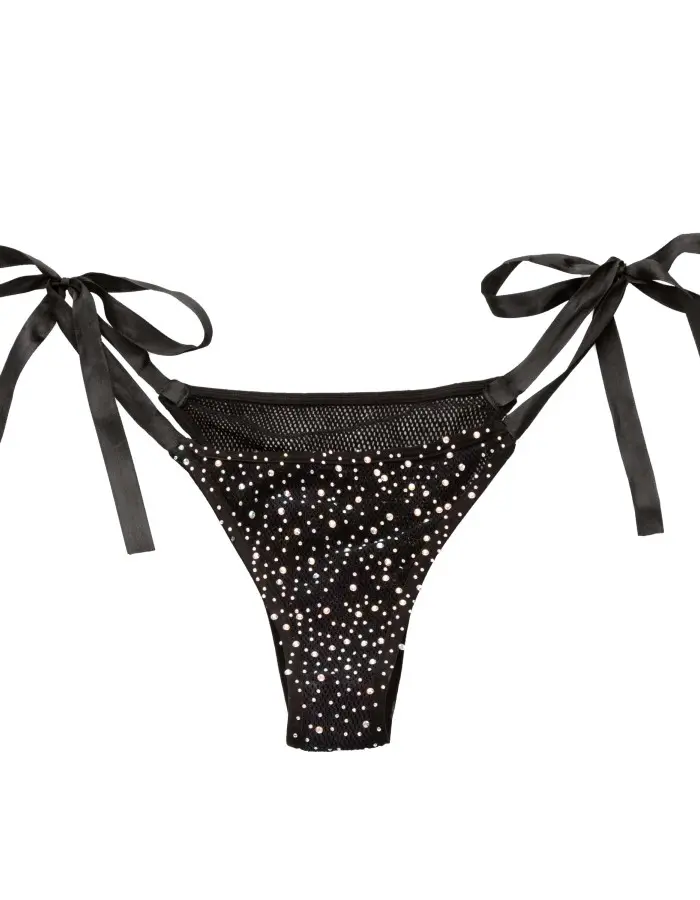 Radiance Side-Tie Panties - Black