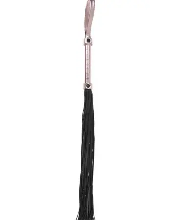 Brat Flogger - Black / Rose Gold