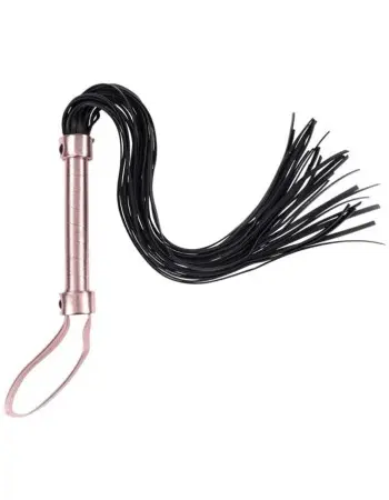 Brat Flogger - Black / Rose Gold