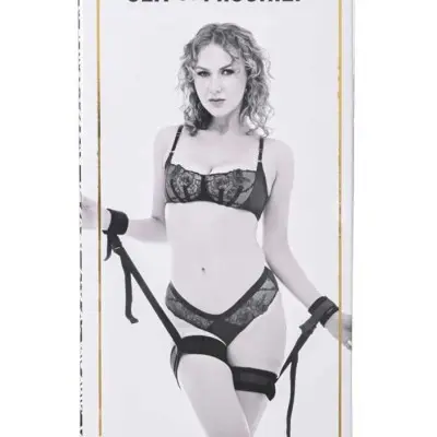 Thigh and Wrist Cuffs - Black