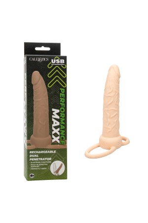 Performance Maxx Rechargeable Dual Penetrator -  Ivory