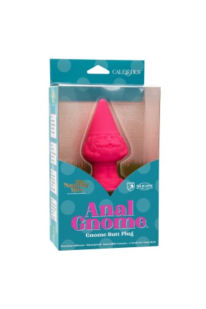 Naughty Bits Anal Gnome Gnome Butt Plug - Pink