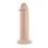 7 Inch Girthy Vibrating Dong - Light
