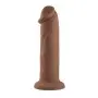 7 Inch Girthy Vibrating Dong - Dark