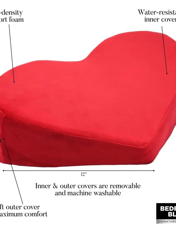 Love Pillow Heart Pillow - Red
