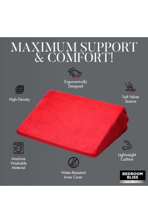 Love Cushion Small Wedge Pillow - Red