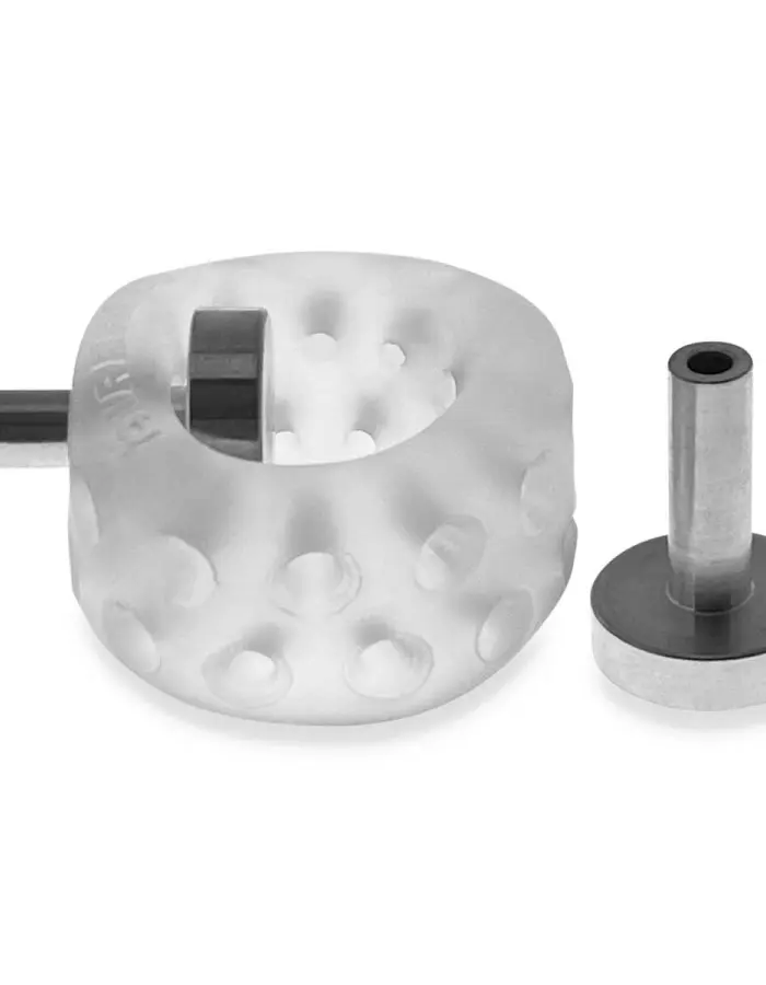 Airballs Electro Air-Lite Ballstretcher With Two 4mm Electro Contact - Clear Ice