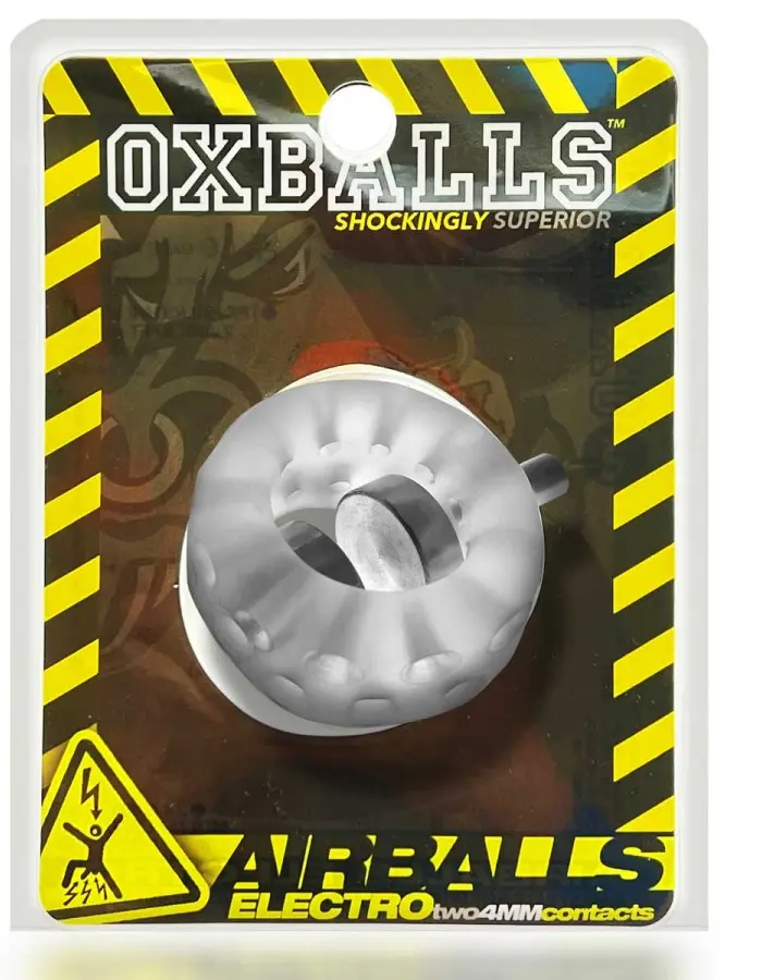 Airballs Electro Air-Lite Ballstretcher With Two 4mm Electro Contact - Clear Ice