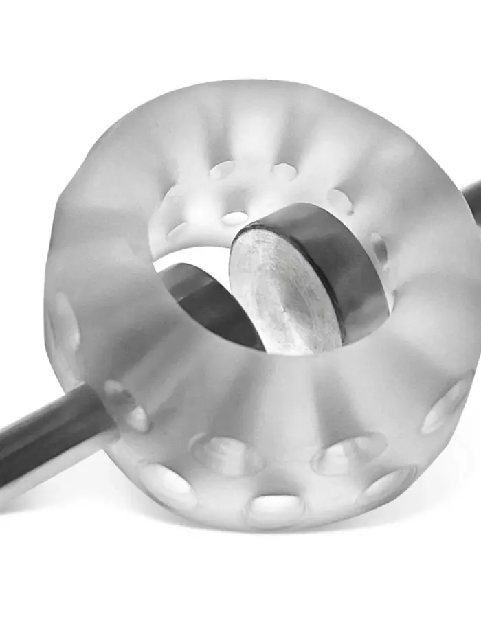 Airballs Electro Air-Lite Ballstretcher With Two 4mm Electro Contact - Clear Ice